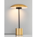 Shock LED gold brass&black retro table lamp