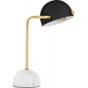 Lorenzo black&gold&marble retro table lamp