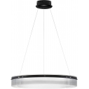 Lampa wisząca szklana nowoczesna Isabell LED 85cm 3000K czarna
