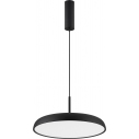 Marcus LED 45cm 3000K black minimalist dimmable pendant lamp