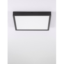 Plafon kwadratowy Danai LED 40x40cm 3000K czarny