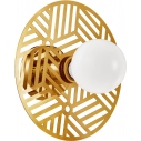 Rosse gold art deco decorative wall lamp