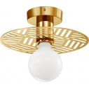 Rosse 40cm gold art deco decorative wall lamp