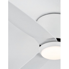 Lampa sufitowa wiatrak Dernos LED biała