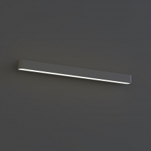 Kinkiet podłużny minimalistyczny Soft LED 90x6cm grafitowy Nowodvorski