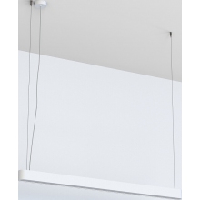 Lampa wisząca podłużna minimalistyczna Soft LED 120x6cm biała Nowodvorski