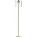 Nira 30cm transparent&gold glass floor lamp ZumaLine