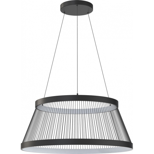 Lampa wisząca druciana Balu LED 80cm czarna Zumaline