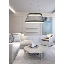 Lampa wisząca druciana Balu LED 80cm czarna Zumaline