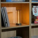 Lampa przenośna nowoczesna Esterno II LED szary / przeźroczysty Zumaline