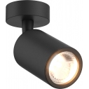 Tori Short SL 6cm black adjustable ceiling spotlight ZumaLine