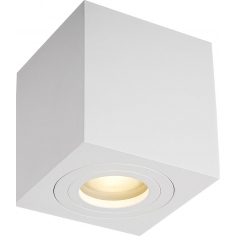 Quardip SL 9x9cm white bathroom spot lamp ZumaLine