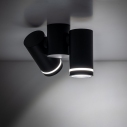 Reflektor sufitowy 2 punktowy Jet II czarny TK Lighting
