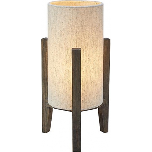 Lampa stołowa z abażurem Eruca 34cm beż/szary Markslojd