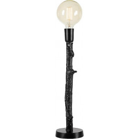 Lampa stołowa "żarówka" z dekoracyjną podstawą Ramo czarna Markslojd