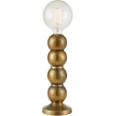 Gong gold oriental table lamp with decorative base Markslojd