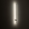 Kinkiet podłużny minimalistyczny Saber LED 120cm 3000K czarny Nowodvorski