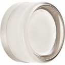 Kinkiet okrągły designerski Candy LED 13,5cm transparentny / nikiel Step Into Design