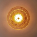 Luxio LED 20cm amber round decorative wall lamp Step Into Design