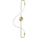 Essa LED 90cm gold decorative wall lamp Step Into Design