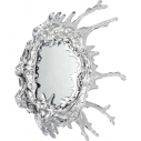 Aqua LED 45cm chrome decorative wall lamp with mirror Step Into Design