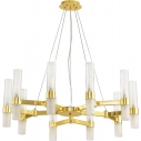 Żyrandol wiszący Candela X 85cm biały / złoty Step Into Design