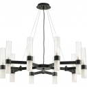 Żyrandol wiszący Candela X 85cm biały / czarny Step Into Design
