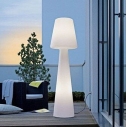 Gardena LED 120cm white outdoor standing lamp Step Into Design