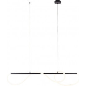 Laguna LED 120cm black modern long pendant lamp Maxlight