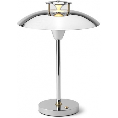 Lampa stołowa ze ściemniaczem Stepp LED chrom HaloDesign