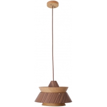 Lampa wisząca drewniana Kioto 34cm MaxLight