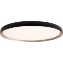 Plafon okrągły Vik LED 48cm czarny / złoty MaxLight