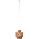 Lampa wisząca pleciona boho Labriz 35cm brązowa MaxLight