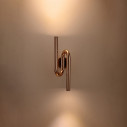 Kinkiet podwójny Myk LED 42cm miedziany Step Into Design