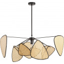 Lampa sufitowa rattanowa boho Natura 100cm Step Into Design
