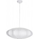 Lampa wisząca japandi Silk X-shape 60cm biała Step Into Design
