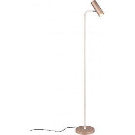 Lampa podłogowa minimalistyczna Marley 151cm brązowa Trio