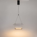Lampa wisząca designerska Ambience LED 3000K 42cm biały / czarny Maytoni