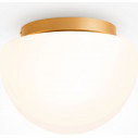 Glassy 31.5 cm white glass ceiling lamp Maytoni