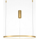 Lampa wisząca Glint LED 65cm mosiężna Maytoni