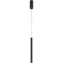 Lampa wisząca tuba minimalistyczna Pro Base LED 3cm czarna Maytoni