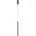 Lampa wisząca tuba minimalistyczna Pro Base LED 3cm złota Maytoni