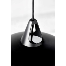 Dekoracyjna Lampa wisząca kula Belly 29 Czarna Dftp do salonu, sypialni i poczekalni.