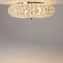 Broche 40 cm transparent crystal ceiling lamp Maytoni