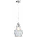 Lampa wisząca szklana Eustoma 16cm przeźroczysta Maytoni