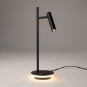 Lampa biurkowa minimalistyczna Estudo LED czarna Maytoni