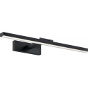 Bris LED 4000K 49.5 cm black mirror wall lamp Maytoni