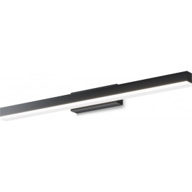 Kinkiet nad lustro Fichte LED 60cm czarny Maytoni