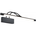 Finelli LED 3000K 55 cm black wall lamp above picture Maytoni