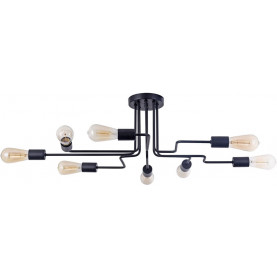 Gilbert VIII 87x59 cm black loft ceiling lamp Maytoni 2